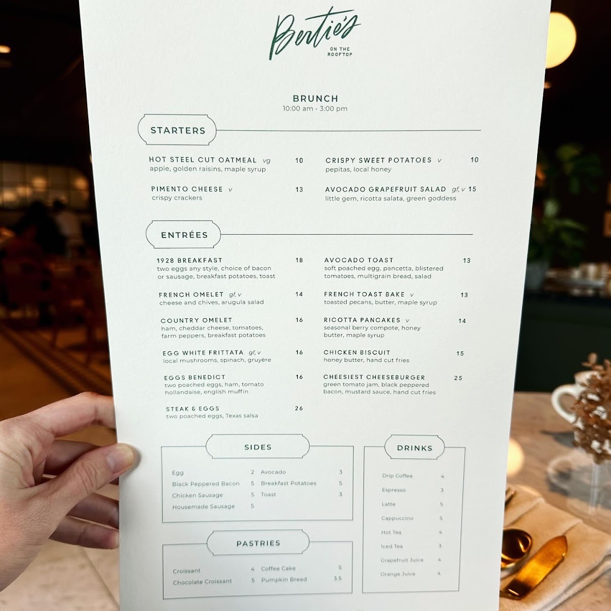 Menu Bertie’S On The Rooftop-2